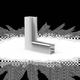 Коннектор угловой Arlight MAG-CON-4560-F-L90-INT (WH, 5LN, внутренний) 046928