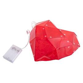 Светодиодная фигура Uniel ULD-R511 3АА RED HEART UL-00012221