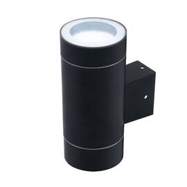 Уличный настенный светильник Uniel UUL-S92A 2х50W/GX53 IP65 BLACK UL-00009365