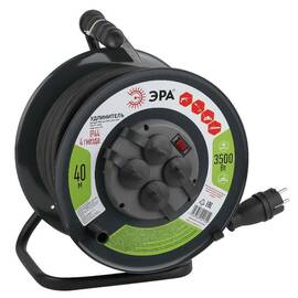 Удлинитель силовой Эра RMx-4es-3x2.5-40m-IP44(KG) Б0043059