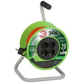 Удлинитель силовой Эра RP-4e-3х1.0-20m Б0056098