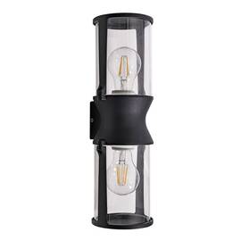 Уличный настенный светильник Arte Lamp Minchir A8306AL-2BK
