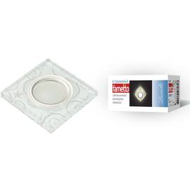 Встраиваемый светильник Fametto Luciole DLS-L203 GU5.3 CHROME/WHITE UL-00000378