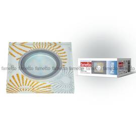 Встраиваемый светильник Fametto Peonia DLS-P201 GU5.3 CHROME/WHITE