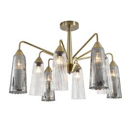 Люстра на штанге Indigo Campana 13028/8R Brass V000510