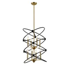 Люстра на штанге Indigo Trionfo 10020/8R Black V000486