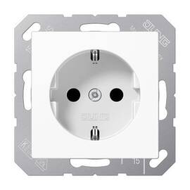 Розетка штепсельная Schuko Jung A1520BFKIWW