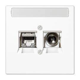 Розетка Smart TV Jung MMDLS4521WW