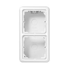 Коробка двухместная Jung CD582AWW
