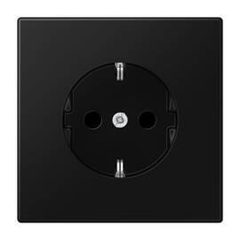 Розетка 2K+З со шторками Jung LS1520KISWM
