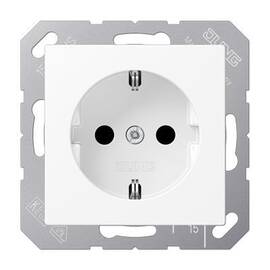 Розетка Schuko Jung EP1420WWM