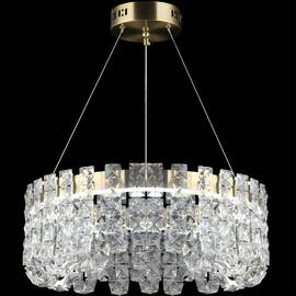 Подвесная люстра Reluce 02601-0.4-104W LED COP+CH