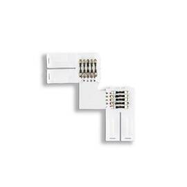 Соединитель угловой L для светодиодной ленты Ambrella Light 5050 12/24V (5 конт.) (10шт) GS6751