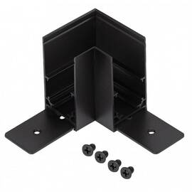 Коннектор угловой для накладного магнитного шинопровода ЭРА TRM-S20-CC-B Б0054787