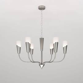 Подвесная люстра Eurosvet 60167/6 никель Smart a068284