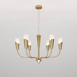 Подвесная люстра Eurosvet 60167/6 латунь Smart a068279