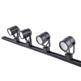 Трековый однофазный светильник (2 шт.) Volpe UBL-Q321 GU10/K BLACK SET41 UL-00010706