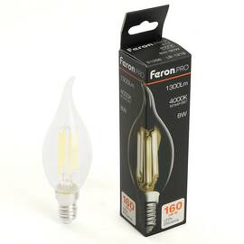 Лампа светодиодная Feron LB-1218 E14 8W 4000K 51266