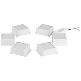 Встраиваемый светильник (комплект из 6 шт.) Эра SPO-646-3-5K-W6 Б0063051