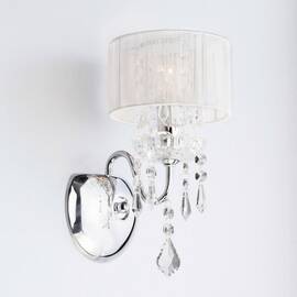 Бра Eurosvet 2045/1 хром/белый