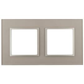 Рамка на 2 поста ЭРА Elegance 14-5102-04 Б0034491