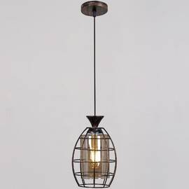 Подвесной светильник Reluce 03525-0.9-01 BK+GD