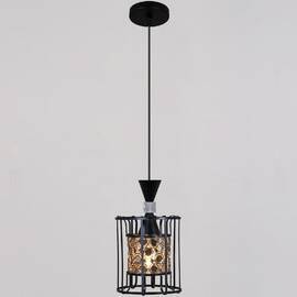 Подвесной светильник Reluce 05402-0.9-01 BK+GD