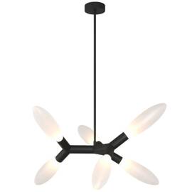 Люстра на штанге Eurosvet Covalent 30180/6 черный Smart a069153