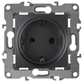 Розетка 2P+E Schuko Эра 12-2101-05 Б0014679