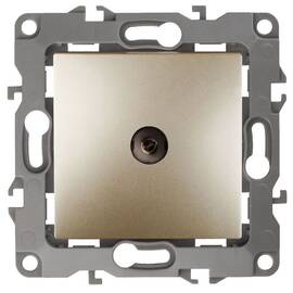 Розетка TV одиночная Эра 12-3101-04 Б0014708