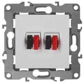 Розетка аудио двойная Эра 12-3112-01 Б0027461