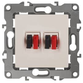 Розетка аудио двойная Эра 12-3112-02 Б0027462