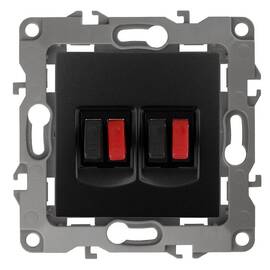 Розетка аудио двойная Эра 12-3112-05 Б0027465