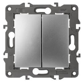 Выключатель двойной Эра 14-1104-03 Б0034232