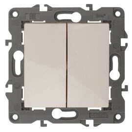 Переключатель двойной Эра 14-1106-02 Б0034244