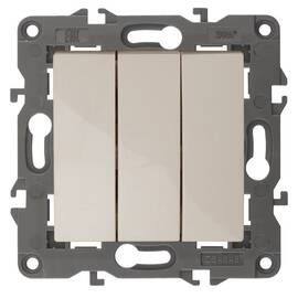 Выключатель тройной Эра 14-1107-02 Б0034250