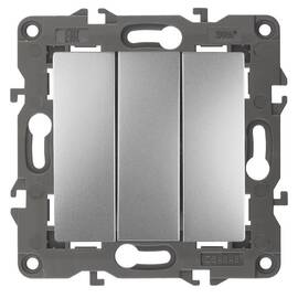 Выключатель тройной Эра 14-1107-03 Б0034252