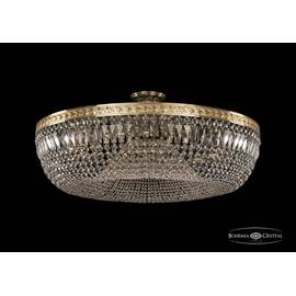 Люстра на штанге Bohemia Ivele Crystal 19041/90IV G