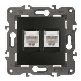 Розетка 2хRJ45 Эра 14-3108-05 Б0034312