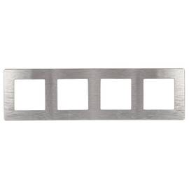 Рамка для розеток и выключателей на 4 поста Эра 12-5104-03 Б0052531