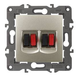 Розетка аудио двойная Эра 14-3112-04 Б0034329