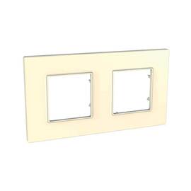 Рамка 2-постовая Schneider Electric Unica Quadro MGU2.704.25