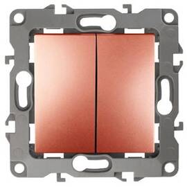 Выключатель двойной Эра 12-1104-14 Б0019289