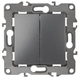 Переключатель двойной Эра 12-1106-12 Б0019295