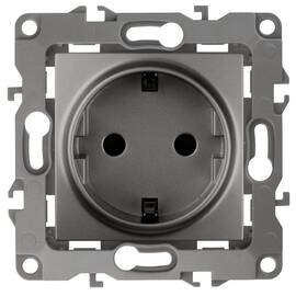Розетка 2P+E Schuko Эра 12-2101-12 Б0019319