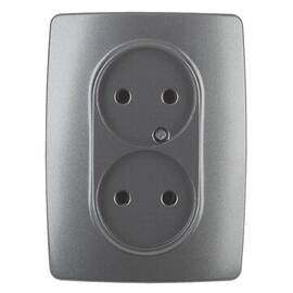 Розетка 2x2P Эра 12-2107-12 Б0031244