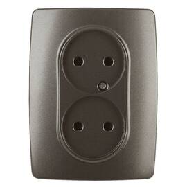 Розетка 2x2P Эра 12-2107-13 Б0031245