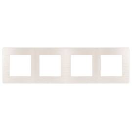 Рамка для розеток и выключателей на 4 поста Эра 12-5104-15 Б0052538