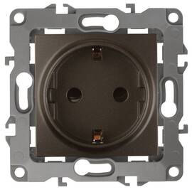 Розетка 2P+E Schuko Эра 12-2101-13 Б0019320