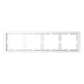 Рамка 4-постовая Schneider Electric Merten D-Life MTN4040-6535